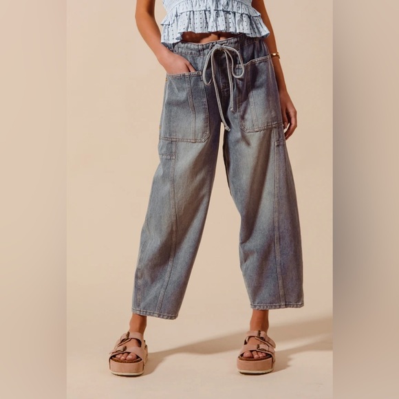 Here Comes The Sun Baggy Denim - Picture 1 of 3